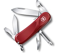 Красный нож 85 мм 12 функций Victorinox Evolution S111 2.4603.SE