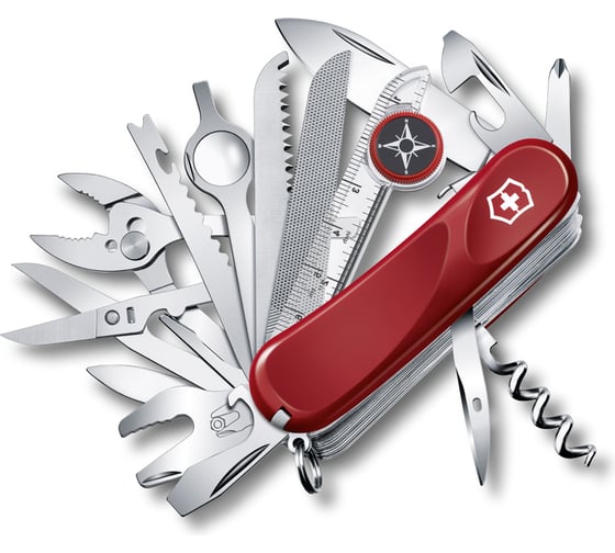 Красный нож 85 мм 31 функция Victorinox Evolution S54 2.5393.SE 1
