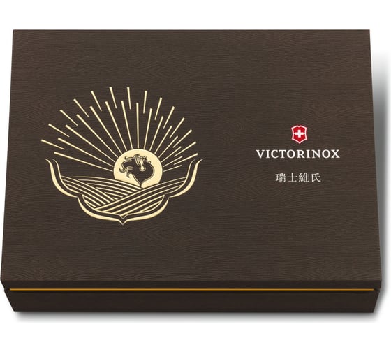Нож 91 мм 16 функций Year of the Rooster Victorinox Huntsman LE 2017 1.3714.E6