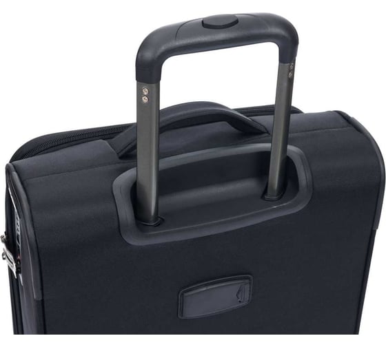 Чемодан Torber Brosno, черный, нейлон 600D, 36.5x20x54 см, 32 л T1901S-Black