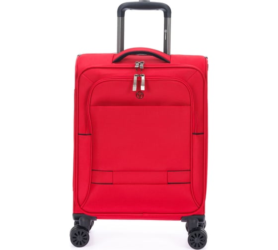 Чемодан Torber Brosno, красный, нейлон 600D, 36.5x20x54 см, 32 л T1901S-Red