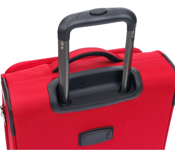 Чемодан Torber Brosno, красный, нейлон 600D, 36.5x20x54 см, 32 л T1901S-Red