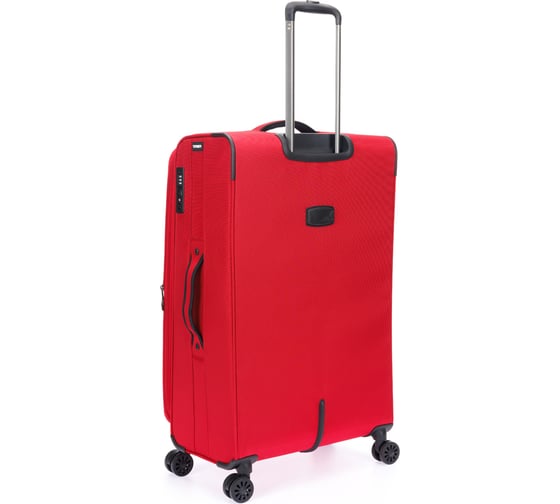Чемодан Torber Brosno, красный, нейлон 600D, 48x30x78 см, 85 л T1901L-Red