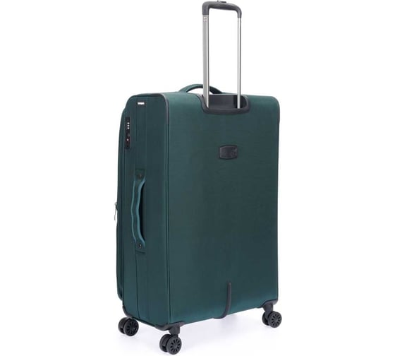 Чемодан Torber Seyd, темно-зеленый, нейлон 600D, 48x26.5x78 см, 85 л T2021L-Green