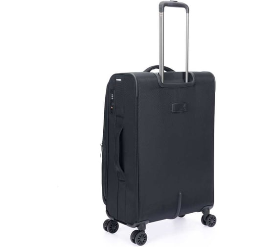 Чемодан Torber Seyd, черный, нейлон 600D, 48x26.5x78 см, 85 л T2021L-Black