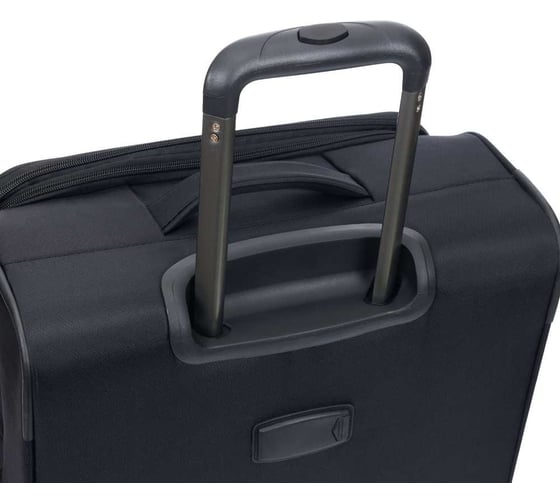 Чемодан Torber Seyd, черный, нейлон 600D, 48x26.5x78 см, 85 л T2021L-Black