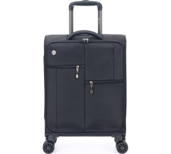 Чемодан Torber Seyd, черный, нейлон 600D, 36.5x19x54 см, 32 л T2021S-Black 1