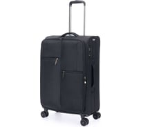 Чемодан Torber Seyd, черный, нейлон 600D, 43.5x25x68 см, 56 л T2021M-Black