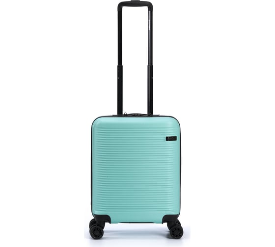 Чемодан Torber Caspian, светло-зеленый, ABS-пластик, 38x20x54 см, 35 л T2055S-Green