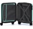 Чемодан Torber Caspian, светло-зеленый, ABS-пластик, 38x20x54 см, 35 л T2055S-Green 4