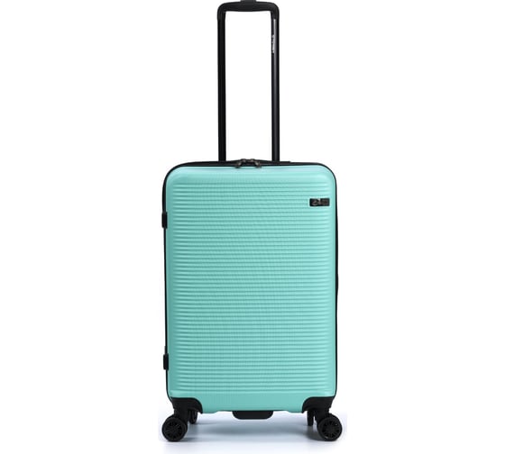 Чемодан Torber Caspian, светло-зеленый, ABS-пластик, 49x29x78 см, 96 л T2055L-Green