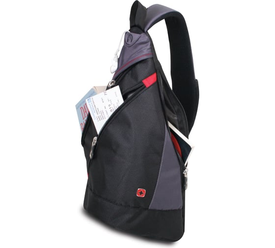 Рюкзак Wenger MONO SLING черный/серый 1092230