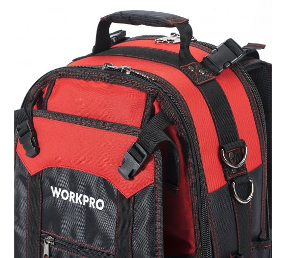 Рюкзак для инструмента повышенной прочности + подарок: стриппер и нож WORKPRO W081065CH 2