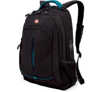 Рюкзак Wenger черный/бирюзовый 3165206408-2