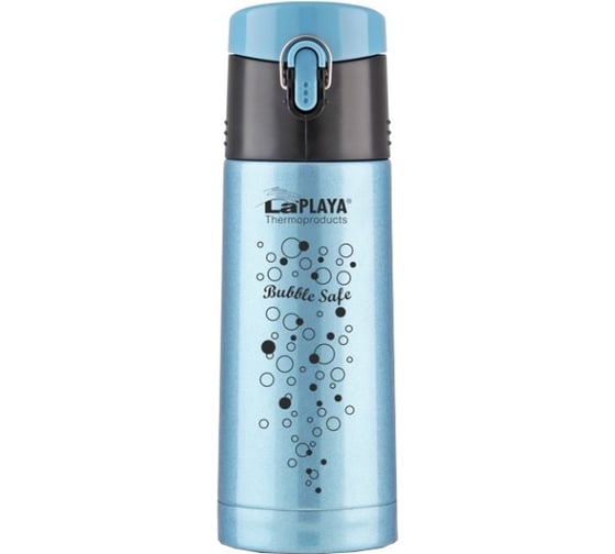 Термос LaPlaya Travel Tumbler Bubble Safe 0.35л, голубой 560116