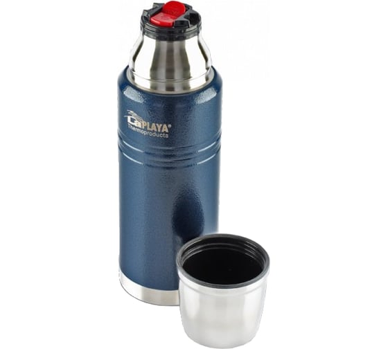 Стальной термос LaPlaya Work bottle 0.75л, синий 560107
