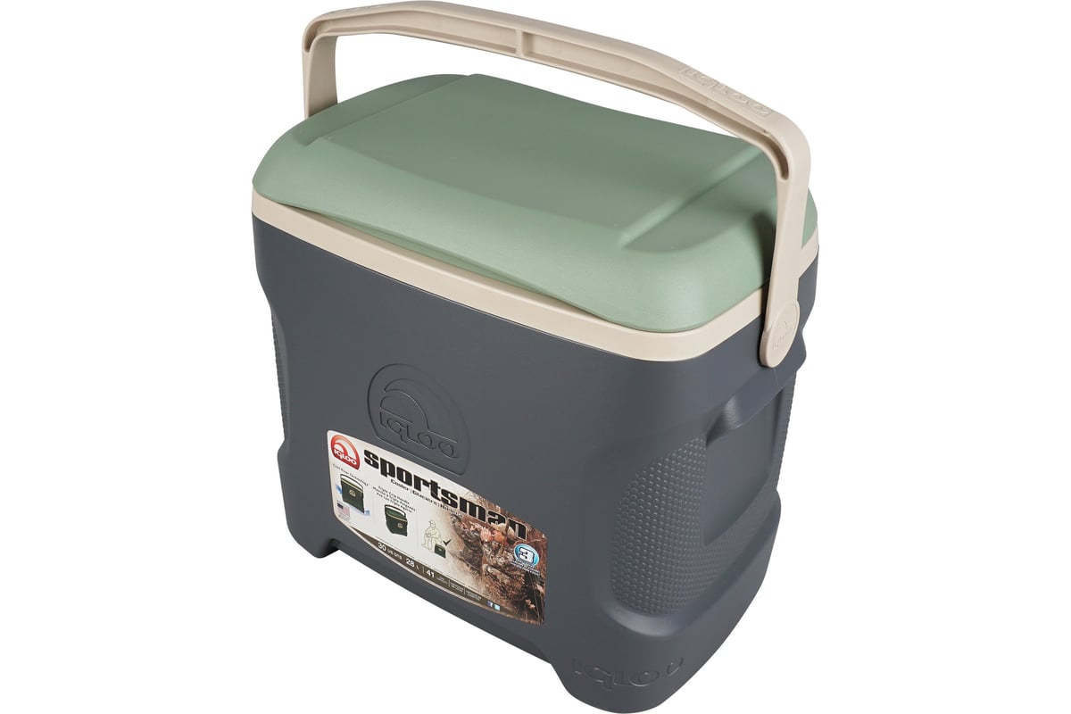 Изотермический контейнер Igloo Contour 30Qt Sportsman 28L 49625 - выгодная  цена, отзывы, характеристики, фото - купить в Москве и РФ