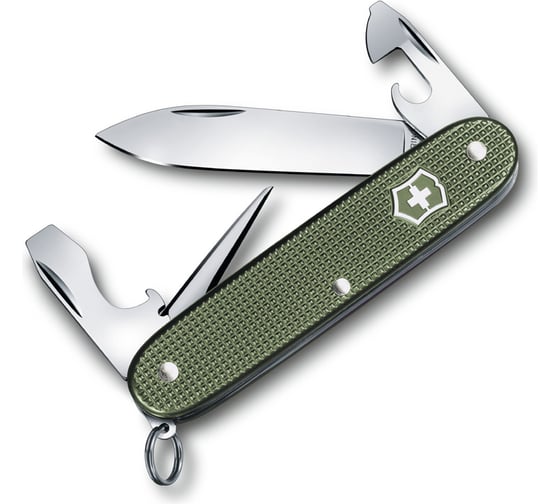 Нож VICTORINOX Pioneer 93 мм, зелёный 0.8201.L17 1