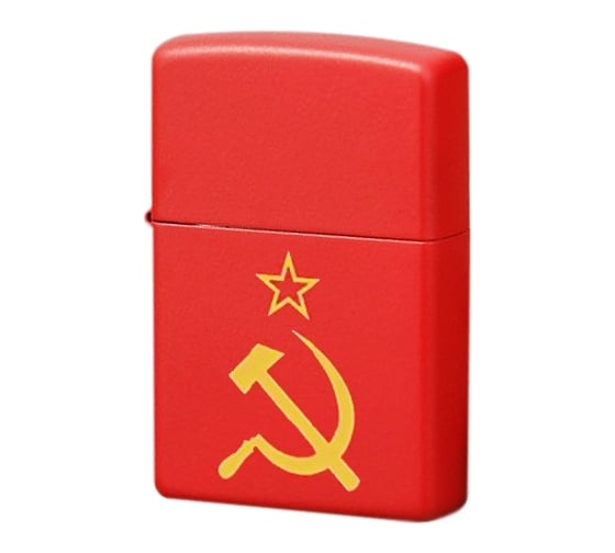 Зажигалка Zippo 233 Серп и молот 1