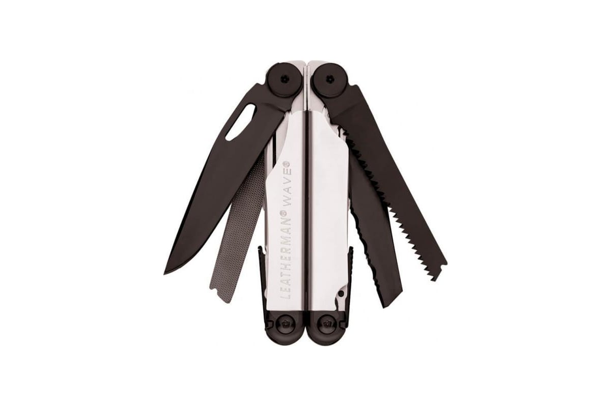 Мультитул Leatherman Wave серебристочерный 832458 выгодная цена