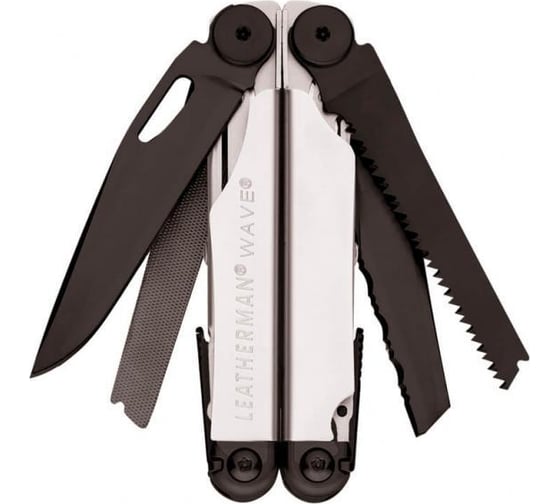 Мультитул Leatherman Wave серебристо-черный 832458