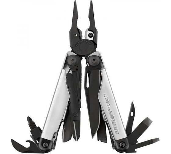 Мультитул Leatherman Surge серебристо-черный 832462