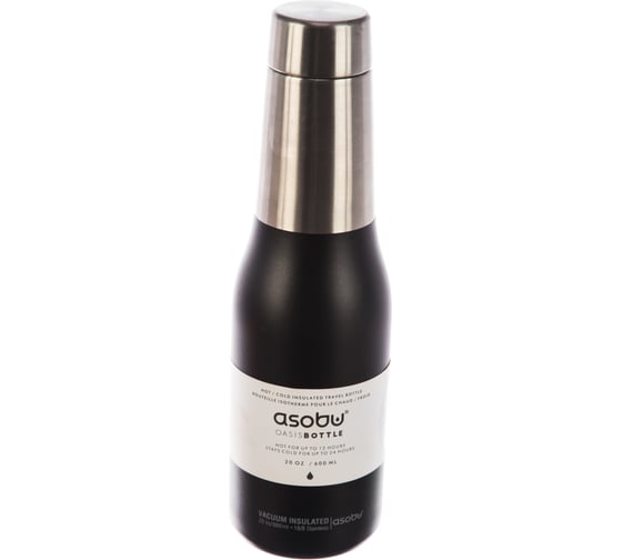 Термобутылка Asobu Oasis 0.59 л, черная SBV23 black