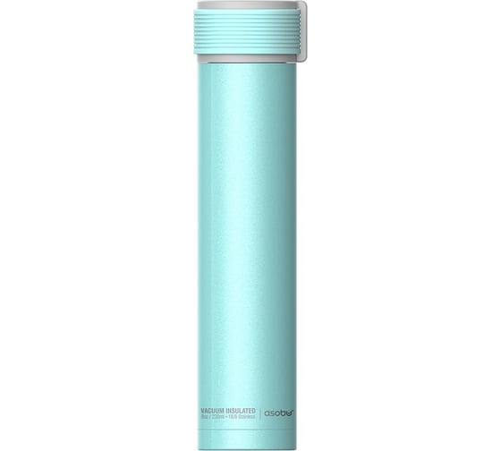 Термобутылка Asobu Skinny mini water bottle 0.23 л, бирюзовая SBV20 teal