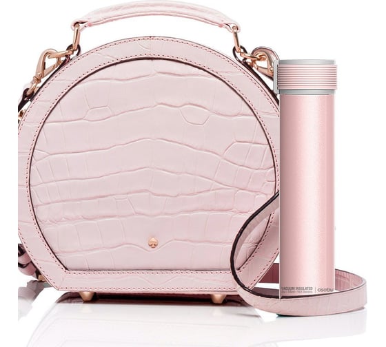 Термобутылка Asobu Skinny mini water bottle 0.23 л, розовая SBV20 pink