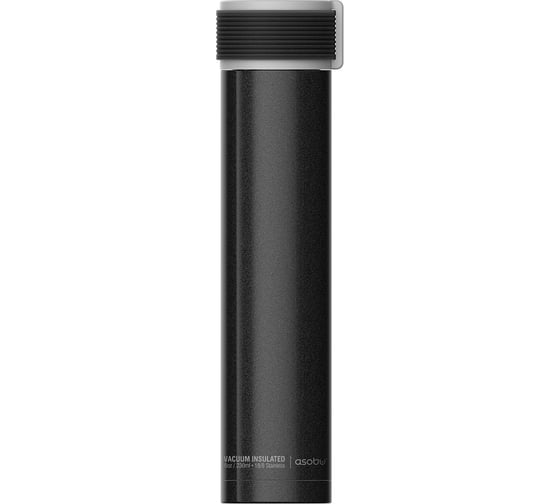 Термобутылка Asobu Skinny mini water bottle 0.23 л, черная SBV20 black