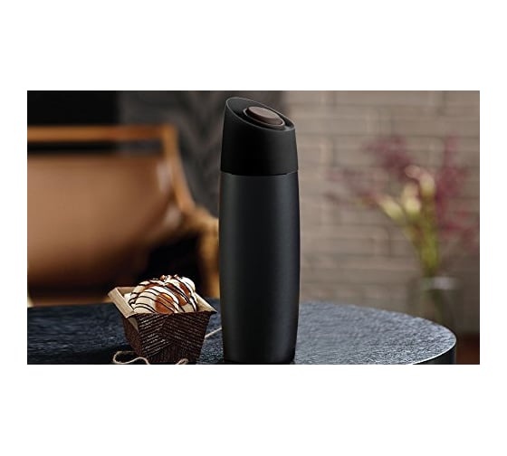 Термокружка Asobu The 5Tth avenue coffee tumbler 0.39 л, черная V800 black