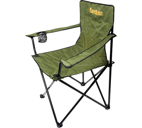 Раскладное кемпинговое кресло с подлокотниками BOYSCOUT 84х53х81см 61063
