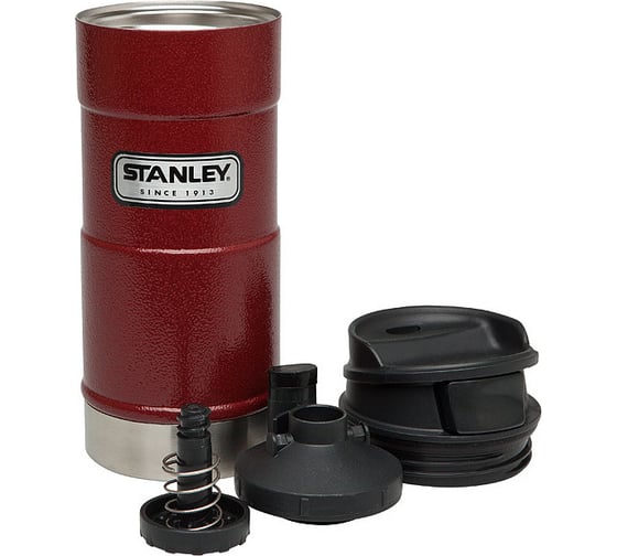 Термокружка Stanley Classic 0.35л красная 10-01569-044