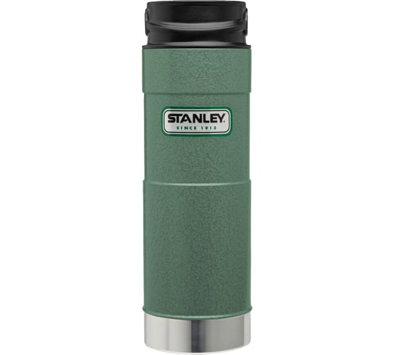 Термокружка Stanley Classic Mug 0.47 л 1-Hand темно-зеленая 10-01394-013