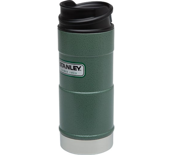 Термокружка Stanley Classic 0.35 л 1-Hand темно-зеленая 10-01569-005