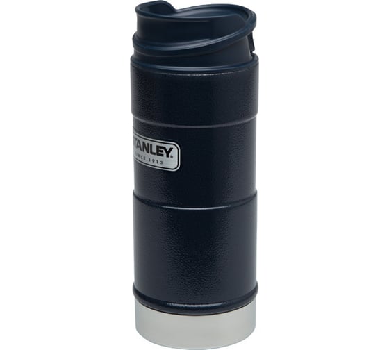 Термокружка Stanley Classic 0.35л 1-Hand темно-синяя 10-01569-006