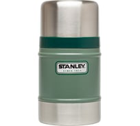 Термос для еды Stanley Classic Vacuum Food 0.5 л, темно-зеленый 10-00811-010