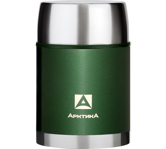 Термос для еды Арктика с супер-широким горлом, 1 л, зеленый 306-1000A-GN