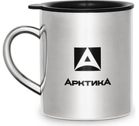 Стальная термокружка Арктика 0.2 л, полированная 801-200