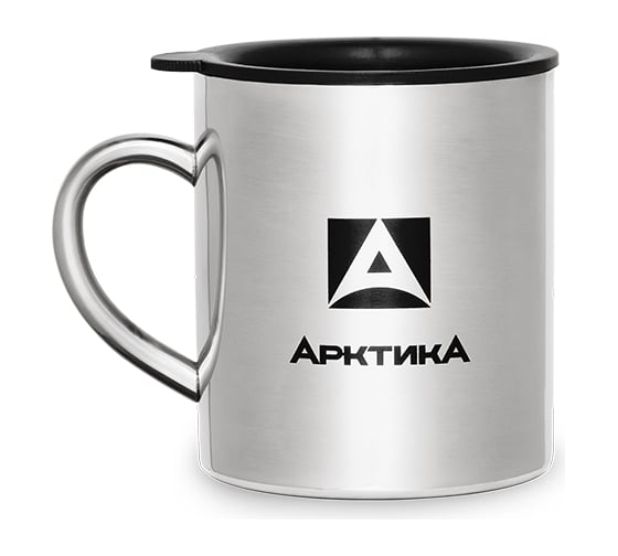 Стальная термокружка Арктика 0.2 л, полированная 801-200