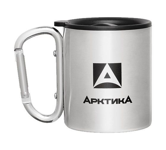 Стальная термокружка Арктика 0.2 л, полированная 801-200К