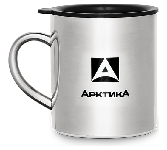 Стальная термокружка Арктика 0.45 л, полированная 801-450