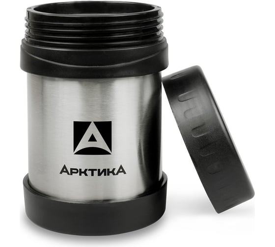 Стальной термос для еды Арктика 0.35 л, без ручки 402-350