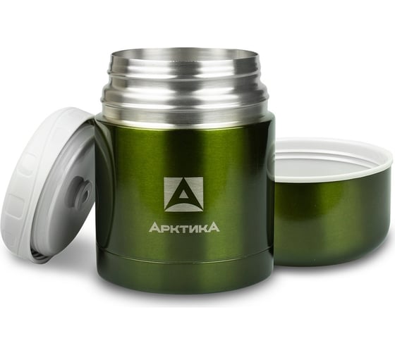 Термос для еды с супер-широким горлом Арктика 0.5 л, болотный 302-500-GN