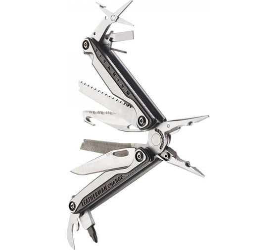 Мультитул Leatherman Charge Plus TTi 19 функций, нейлоновый чехол 832528