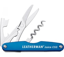Мультитул Leatherman Juice CS3 4 функции, синий 832370