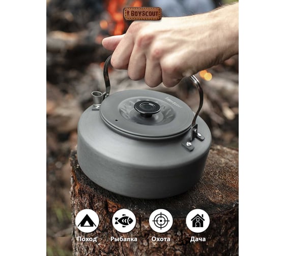 Туристический чайник BOYSCOUT 1.6 л 61169