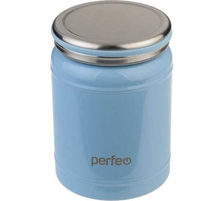 Термос для еды с широким горлом Perfeo объем 0.4 л, синий 30017314