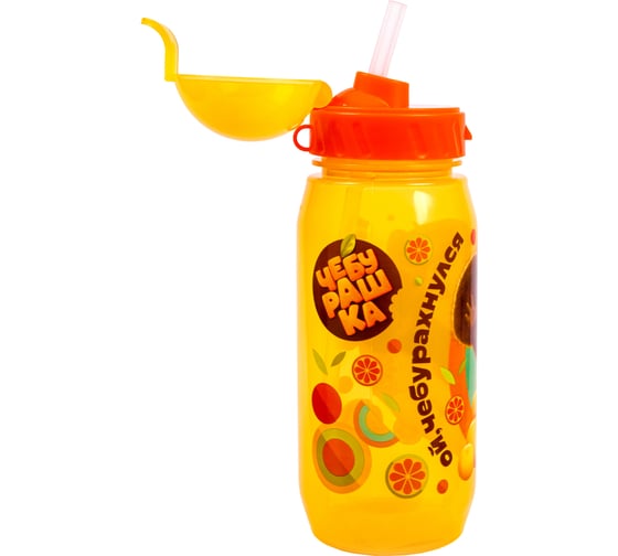 Бутылка для воды и других напитков WOWBOTTLES 400 мл, желтая КК0516