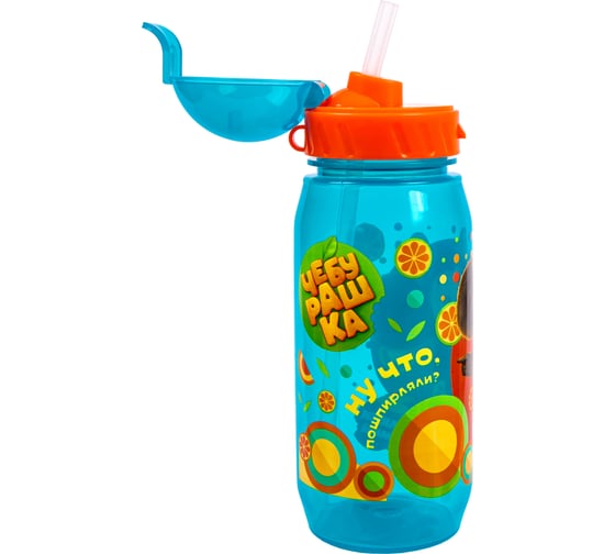 Бутылка для воды и других напитков WOWBOTTLES 400 мл, голубая КК0521